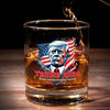 The Man 2024 - US Election Whiskey Glass - Gift For Conservative Supporters