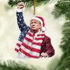 Perfect Gift For Those Who Stand By Their Beliefs - US Election Acrylic Custom Shaped Ornament - Christmas Gift And Decor For Conservative Supporters