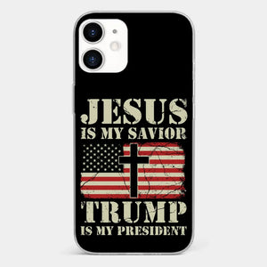 No.45 Is My President - US Election Clear Phone Case