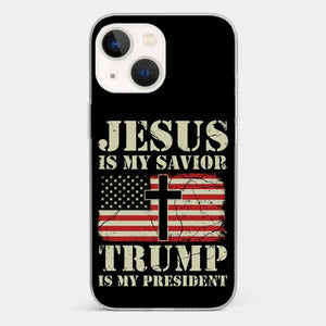 No.45 Is My President - US Election Clear Phone Case