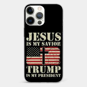 No.45 Is My President - US Election Clear Phone Case