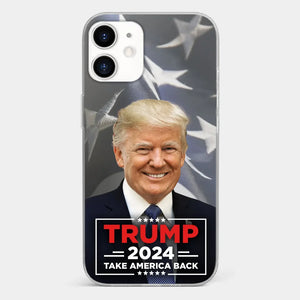 Keep The Nation Strong - US Election Clear Phone Case