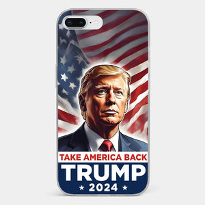 The People's President Is Back - US Election Clear Phone Case