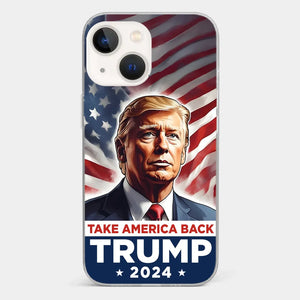 The People's President Is Back - US Election Clear Phone Case