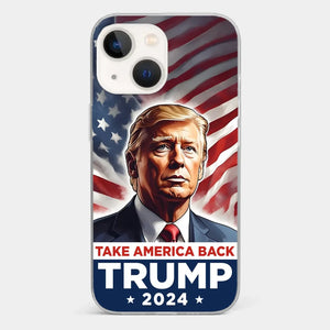 The People's President Is Back - US Election Clear Phone Case