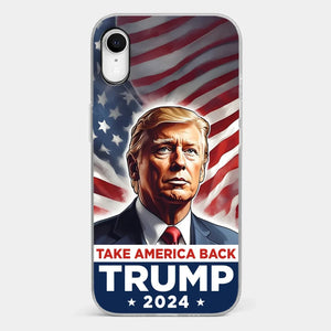 The People's President Is Back - US Election Clear Phone Case