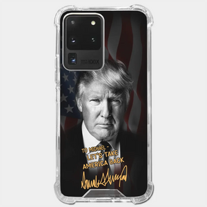 Let's Make The Nation Strong Together - US Election Clear Phone Case