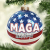 New Chapter Of America Starts Now - US Election 2D Acrylic Custom Shaped Ornament - Christmas Gift And Decor For Conservative Supporters