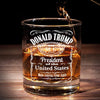Believe In The Power Of Unity - US Election Whiskey Glass - Gift For Conservative Supporters