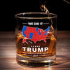 Make Each Day Your Masterpiece - US Election Whiskey Glass - Gift For Conservative Supporters