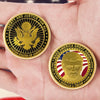 His Leadership Is A Beacon Of Hope For All - US Elections Gold-Colored Coin