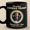 He's Back And Stronger - US Election Black Mug