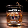 A New Chapter Begins - US Election Whiskey Glass - Gift For Conservative Supporters