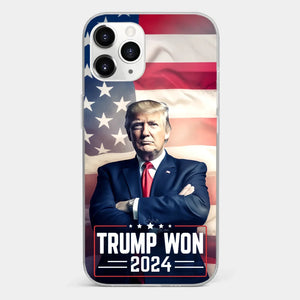 A Fresh Start For America’s Future - US Election Clear Phone Case - Gift For Conservative Supporters