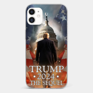 Time To Start A New Chapter - US Election Clear Phone Case - Gift For Conservative Supporters
