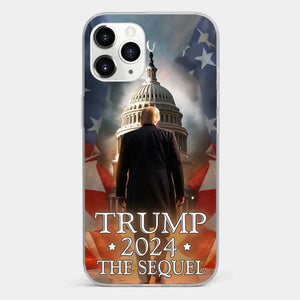 Time To Start A New Chapter - US Election Clear Phone Case - Gift For Conservative Supporters