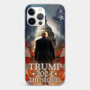 Time To Start A New Chapter - US Election Clear Phone Case - Gift For Conservative Supporters