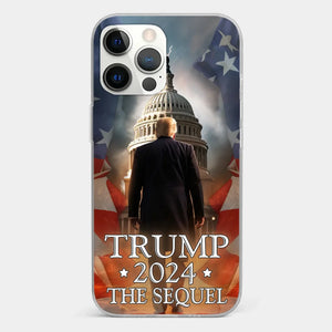 Time To Start A New Chapter - US Election Clear Phone Case - Gift For Conservative Supporters