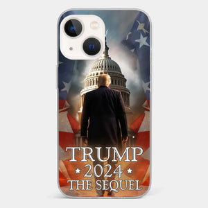 Time To Start A New Chapter - US Election Clear Phone Case - Gift For Conservative Supporters