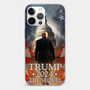 Time To Start A New Chapter - US Election Clear Phone Case - Gift For Conservative Supporters