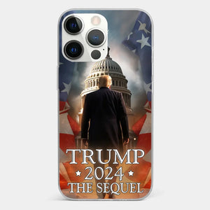 Time To Start A New Chapter - US Election Clear Phone Case - Gift For Conservative Supporters