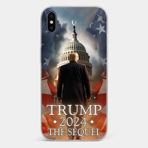 Time To Start A New Chapter - US Election Clear Phone Case - Gift For Conservative Supporters