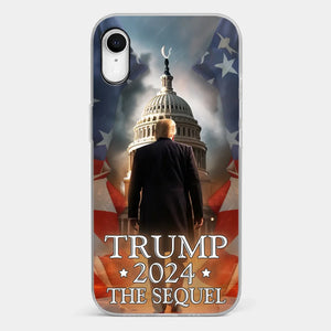 Time To Start A New Chapter - US Election Clear Phone Case - Gift For Conservative Supporters