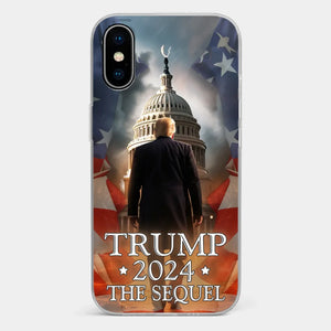 Time To Start A New Chapter - US Election Clear Phone Case - Gift For Conservative Supporters