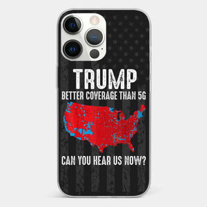 Honoring The 47th With American Spirit - US Election Clear Phone Case - Gift For Conservative Supporters