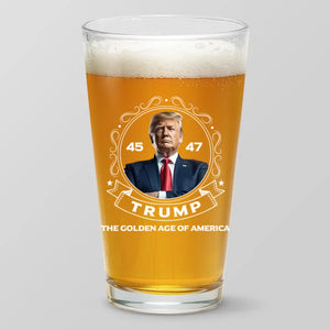 The Golden Age Starts Now - US Election Beer Glass