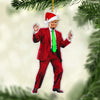 Celebrate The Victory With Style - US Election Acrylic Custom Shaped Ornament - Christmas Gift And Decor For Conservative Supporters