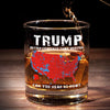 American Dreams Take Flight - US Election Whiskey Glass - Gift For Conservative Supporters