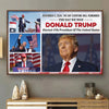 The Day Everyone Will Never Forget - US Election Horizontal Poster - Gift For Conservative Supporters
