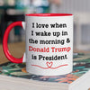 He's Back For Greatness - US Elections Accent Mug
