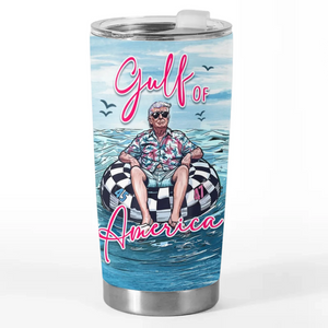Set Sail For A Bold Future - US Patriotic Pride 20oz Tumbler