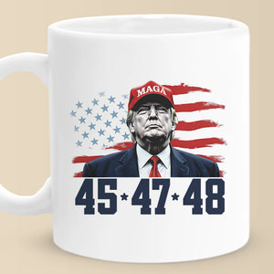 48 Is Coming Up Next - US Patriotic Pride Mug