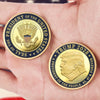 Not Just A Number, It's A Movement - US Patriotic Pride Gold-Colored Coin