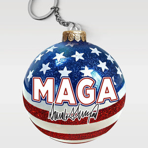 Special 45 47 2025 - US Patriotic Pride Custom Shaped Acrylic Keychain