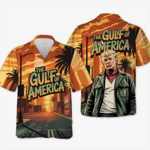 No Shade, Just Freedom - US Patriotic Pride Unisex Tropical Hawaiian Aloha Shirt - Summer Vacation Gift For Conservative Supporters