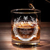 Strength Wears A Red Hat - US Patriotic Pride Whiskey Glass - Gift For Conservative Supporters