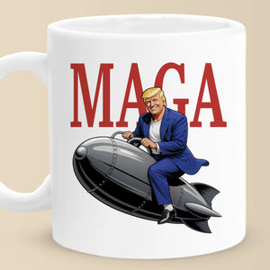 Republican State Mug - US Patriotic Pride Gifts For Conservative Supporters - Don’t Test My Patriotism