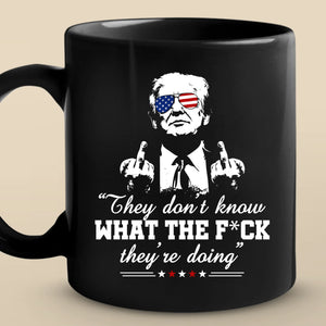 Republican State Black Mug - US Patriotic Pride Gifts For Conservative Supporters - Don't Be Like A Clown
