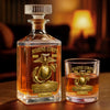 Republican State Whiskey Decanter Set - US Patriotic Pride Gifts For Conservative Supporters, Wine, Bourbon, Whiskey Lovers - Raise a Glass to Liberty