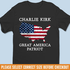 Republican State Unisex T-shirt - US Patriotic Pride Gifts For Conservative Supporters, CK Legacy Edition - A Tribute To Courage And Faith