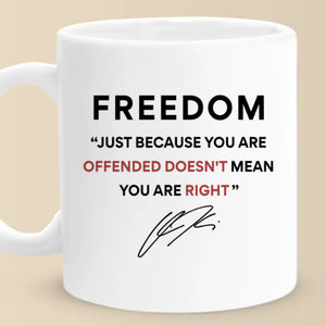 Republican State Mug - US Patriotic Pride Gifts For Conservative Supporters, Patriots, CK Legacy Edition - Truth Over Offense