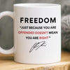 Republican State Mug - US Patriotic Pride Gifts For Conservative Supporters, Patriots, CK Legacy Edition - Truth Over Offense