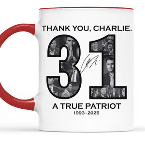 Republican State Accent Mug - US Patriotic Pride Gifts For Conservative Supporters, CK Legacy Edition - The Nation Remembers 31