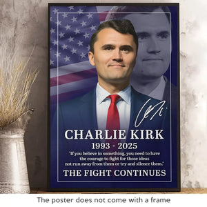 Republican State Vertical Poster – US Patriotic Pride Gifts For Conservative Supporters, CK Legacy Edition – Courage To Fight