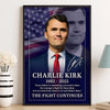 Republican State Vertical Poster – US Patriotic Pride Gifts For Conservative Supporters, CK Legacy Edition – Courage To Fight