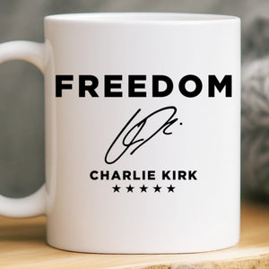 Republican State Accent Mug - US Patriotic Pride Gifts For Conservative Supporters, CK Legacy Edition - In Honor Of A Voice That Inspired Generations